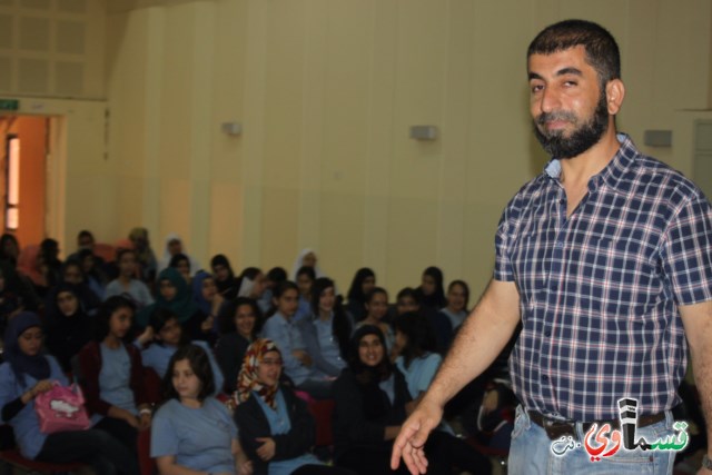دكتور ايال مداني : ساظل احاضر في الوسط العربي واحذر الطلاب من افة السموم والكحول